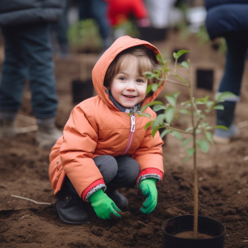 Młode drzewa, wielkie korzyści: sadzenie drzew we wczesnych latach