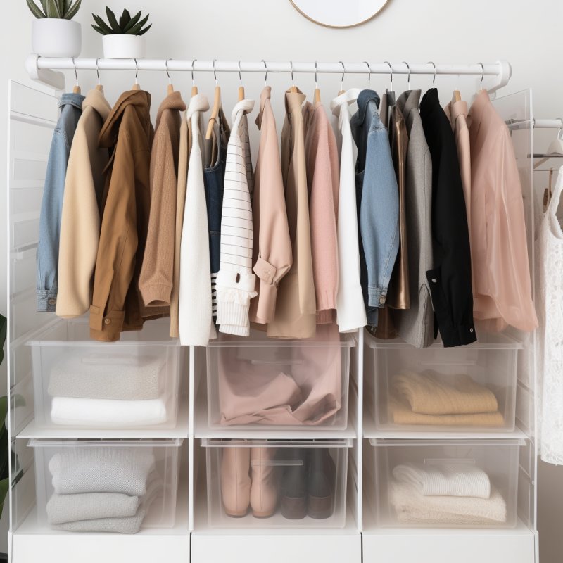 Najlepsze sposoby na przechowywanie i organizację ubrań w szafie