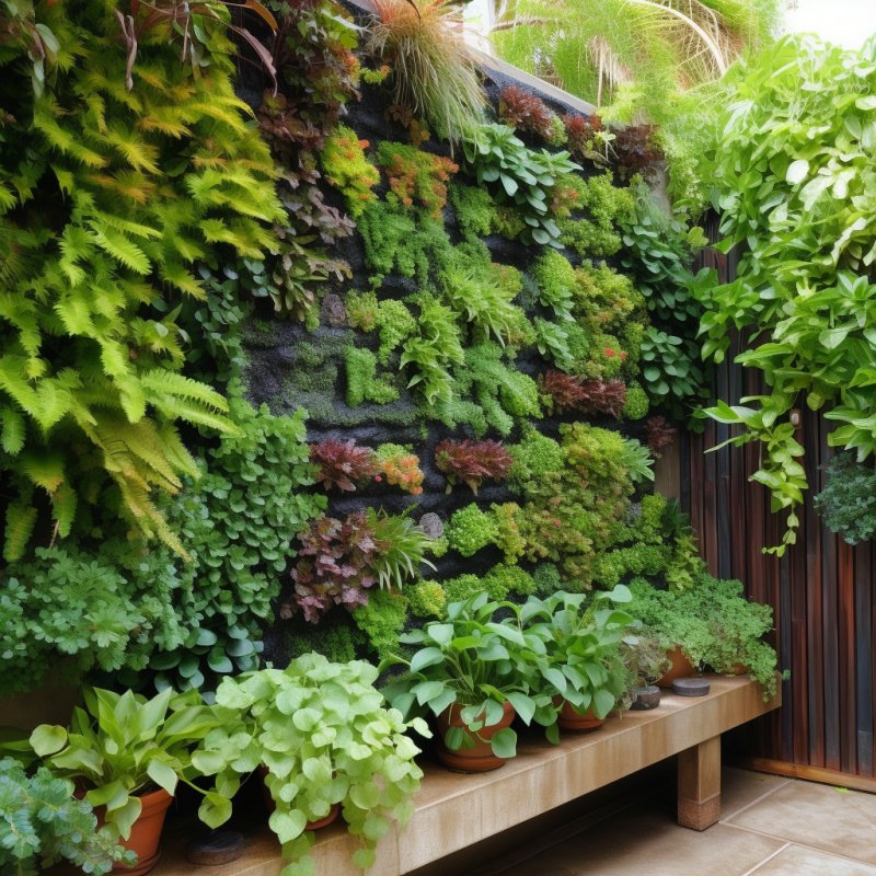 Wykorzystaj przestrzeń pionową do stworzenia ogrodu wertykalnego