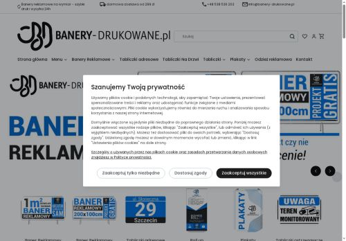 Banery i materiały reklamowe na zamówienie