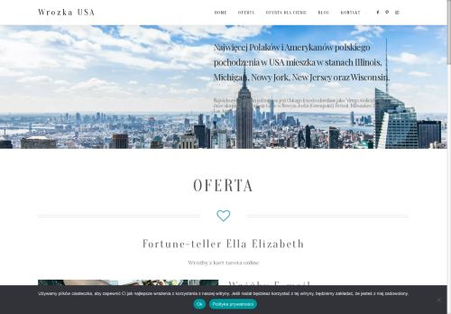 Polska wróżka w Nowym Jorku